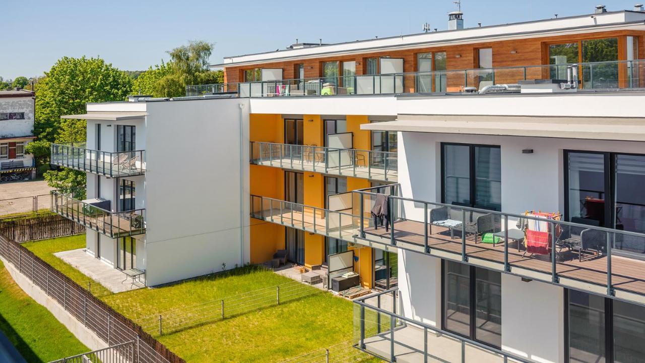 Apartamenty Delux Sun & Snow Nowe Hallerowo Z Przestronnym Tarasem - Blisko Centrum Władysławowo Exteriör bild